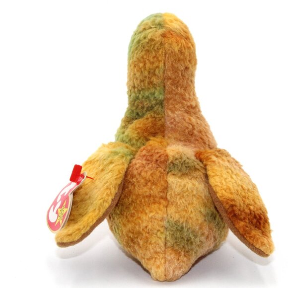 Original Ty Beanie Baby Beak the Kiwi Bird New with Tags Error on Tag Retired - Picture 4 of 8